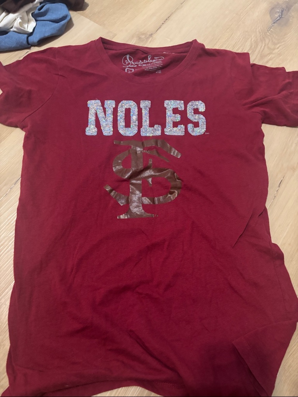 Women's 'Noles' Short Sleeve Tee - Garnet